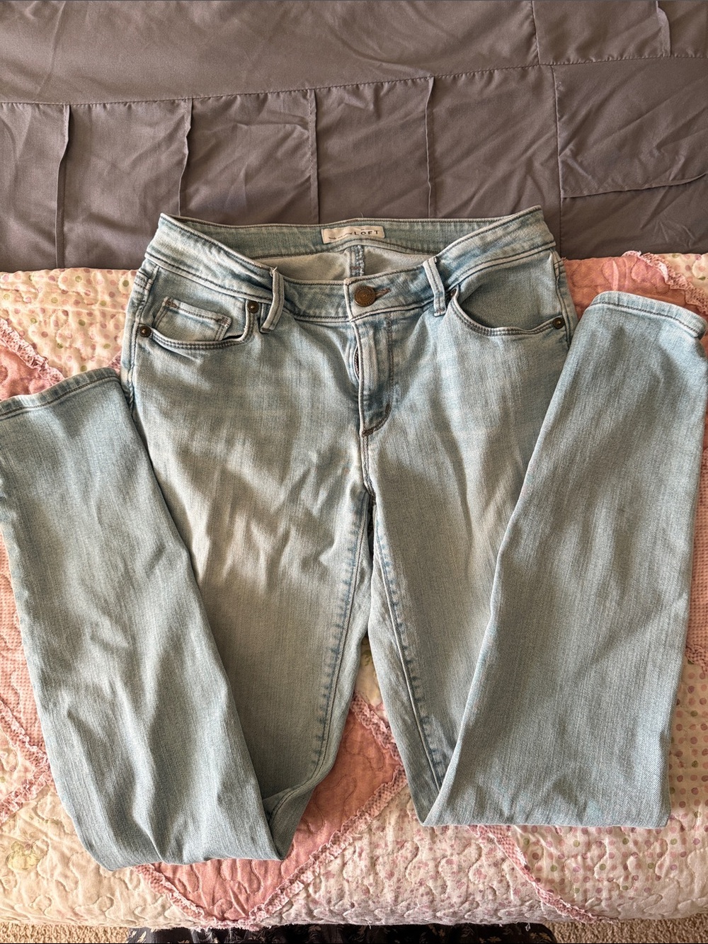 LOFT Light Blue Skinny Jeans